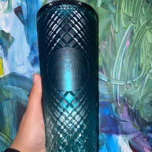 Blue Ombre Jewel Starbucks Tumbler